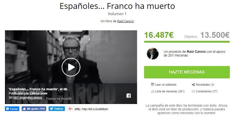 Españoles... Franco ha muerto