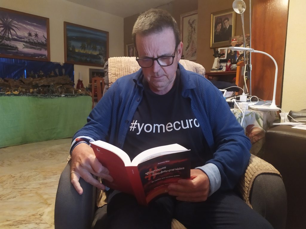 Juanma Díaz, autor de Cada vez más cerca del #yomecuro